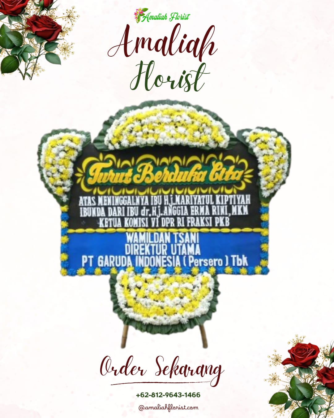 Papan Bunga Duka Gunung Sari